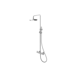 Kohlman Zestaw prysznicowy natynkowy Axel BRUSHED NICKEL...