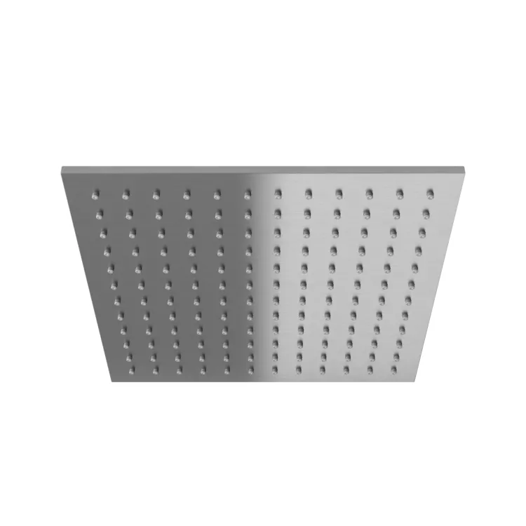 Kohlman Deszczownica kwadratowa 25cm Axel BRUSHED NICKEL Q25EBN