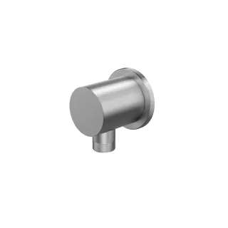 Kohlman Przyłącze wody Axel BRUSHED NICKEL QW166EBN