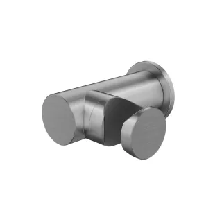 Kohlman Uchwyt słuchawkowy Axel BRUSHED NICKEL QW004EBN