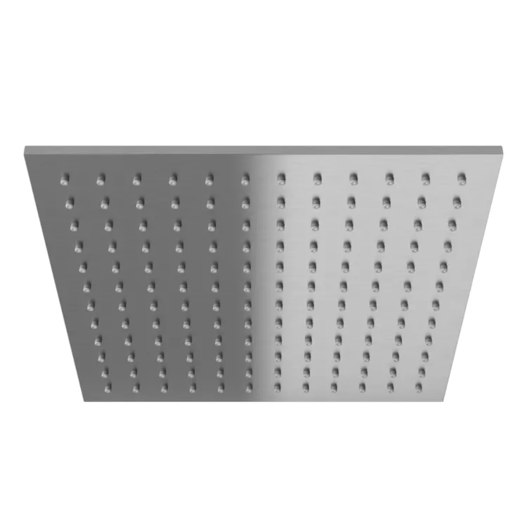 Kohlman Deszczownica kwadratowa 30cm Axel BRUSHED NICKEL Q30EBN