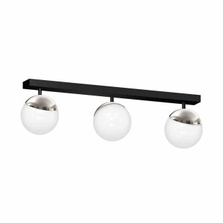 Lampa sufitowa SFERA BLACK/CHROME 3xE14 MLP8873