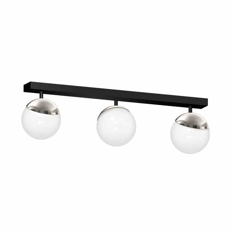 Lampa sufitowa SFERA BLACK/CHROME 3xE14 MLP8873