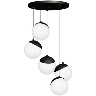 Lampa wisząca SFERA BLACK 5xE14 MLP8869