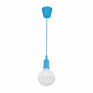 LAMPA WISZĄCA BUBBLE BLUE 5W E14 LED ML457