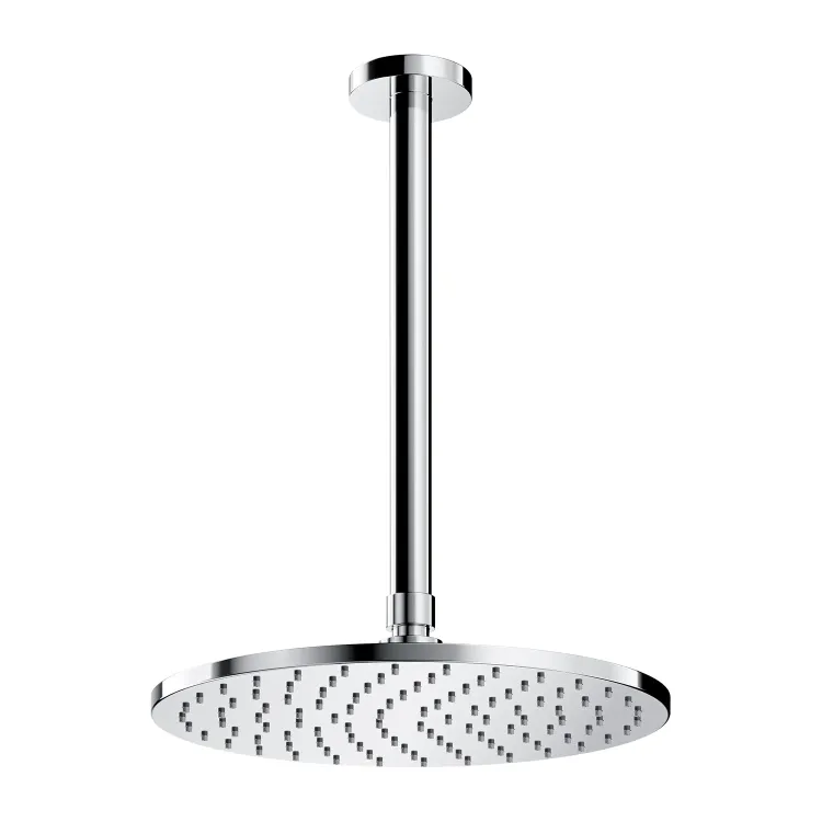 Omnires SLIMLINE deszczownica z ramieniem sufitowym, chrom połysk WSSET1CR