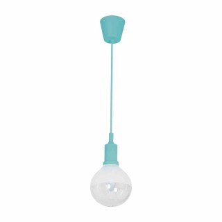 LAMPA WISZĄCA BUBBLE TURQUOISE 5W E14 LED ML459