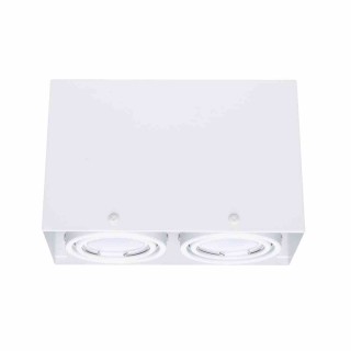 LAMPA SUFITOWA BLOCCO BIAŁA 2x7W GU10 LED ML478