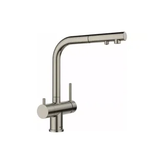 BLANCO Bateria BLANCO FONTAS-S II satin platinum 527715