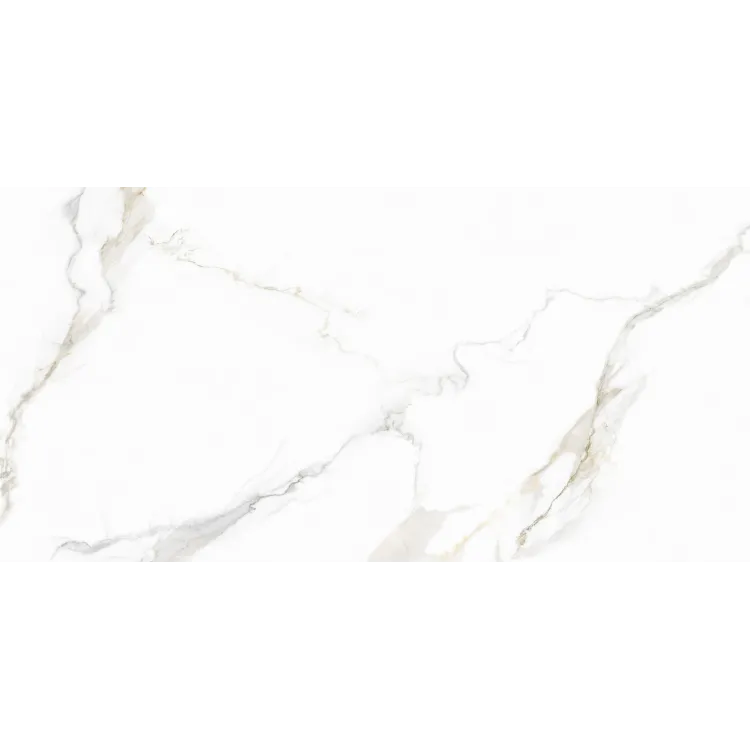 Egen Calacatta Supremo 60x120 cm płytka gresowa biały marmur z żyłami połysk rect. (2.16)