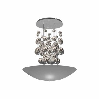 LAMPA WISZĄCA PERLA SILVER 42W LED ML858