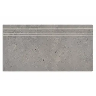 G315 Grey Steptread 30x60 cm gres szkliwiony stopnica mat...