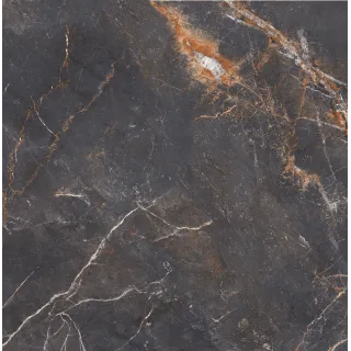 VISBI BLACK 60X60X8,5MM RECT. carving (1,44)grafitowo ruda skała