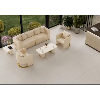 EGO DOVER CREMA 60X60X7MM płytka gresowa rect. matt (1,44) kremowy kamień