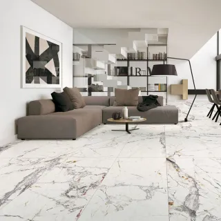 Egen Allure 60x120 cm płytka gresowa biały marmur mat rect. (1.44)