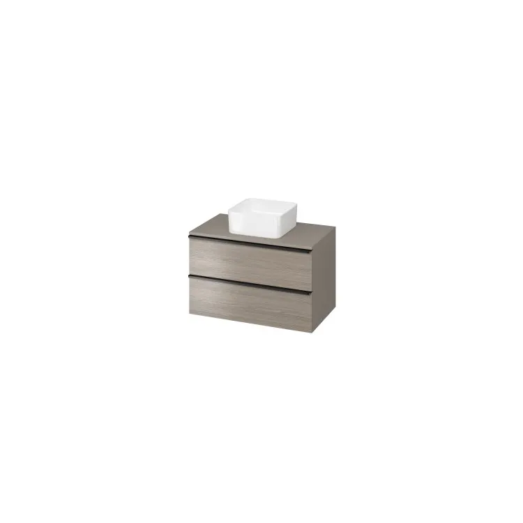 Cersanit SZAF. Z BLATEM VIRGO 80 SZARA(UCH.CZARN)ZM FSC MIX70% SGSCH-COC-007574 FZZW1011517171