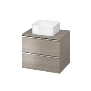 Cersanit SZAF Z BLATEM VIRGO 60 SZARA (UCH.CHROM)ZM FSC...