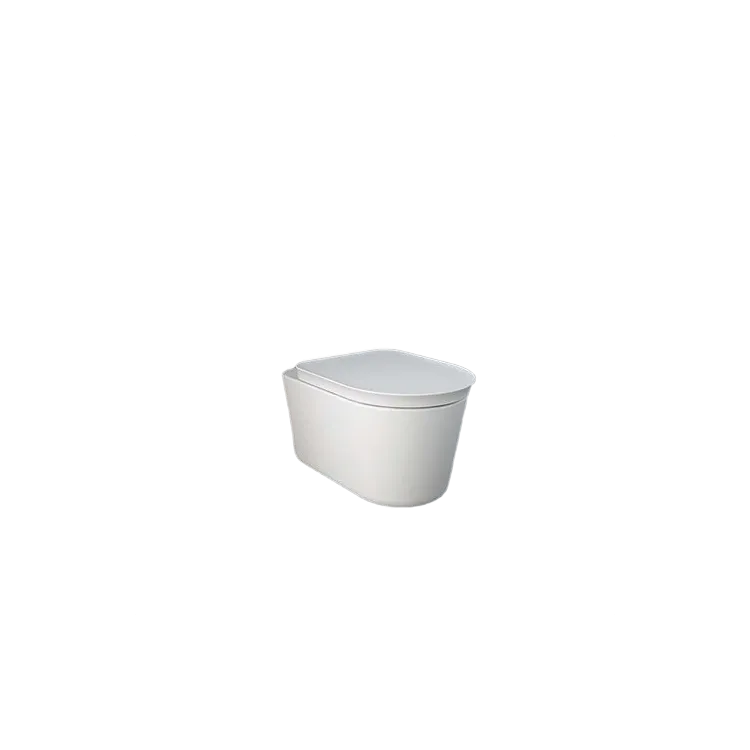 RAK Ceramics Zestaw VALET Miska WC podwieszana Rimless 56x36,3 cm & deska WC W/O biały mat VAL2SET