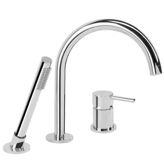 Rea BATERIA WANNOWA 3-OTWOROWA LUNGO CHROM REA-B2262