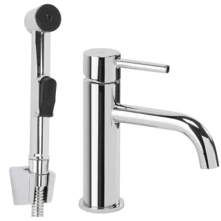 Rea BATERIA UMYWALKOWO-BIDETOWA LUNGO CHROM REA-B2898