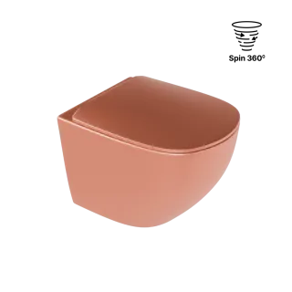 Excellent Luqa miska WC 48 cm wisząca bezrantowa, z...