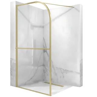 Rea ŚCIANKA PRYSZNICOWA SKY BRUSH GOLD 120 REA-K4331