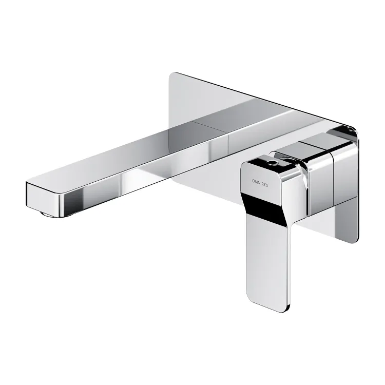 Omnires SLIDE bateria umywalkowa podtynkowa, chrom połysk SL7715CR