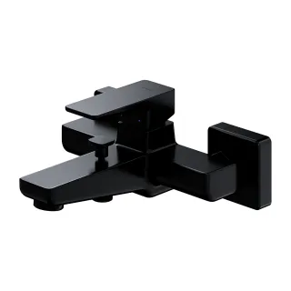 Omnires PARMA bateria wannowa natynkowa, czarny mat PM7430BL