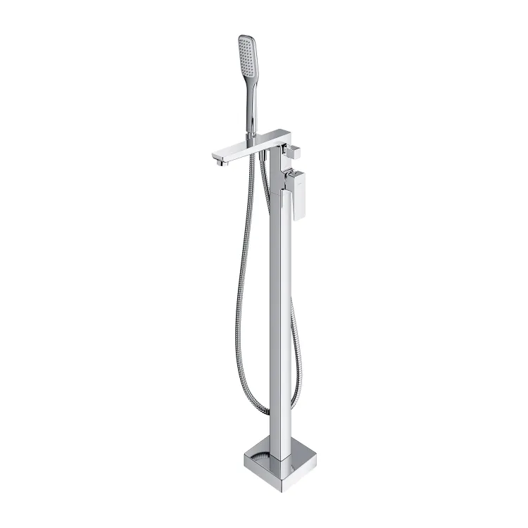 Omnires PARMA bateria wannowa wolnostojąca, chrom połysk PM7433CR