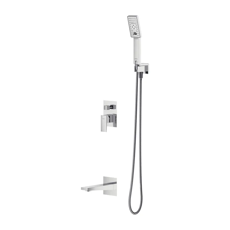 Omnires FRESH system wannowy podtynkowy, chrom połysk SYSFRW01CR