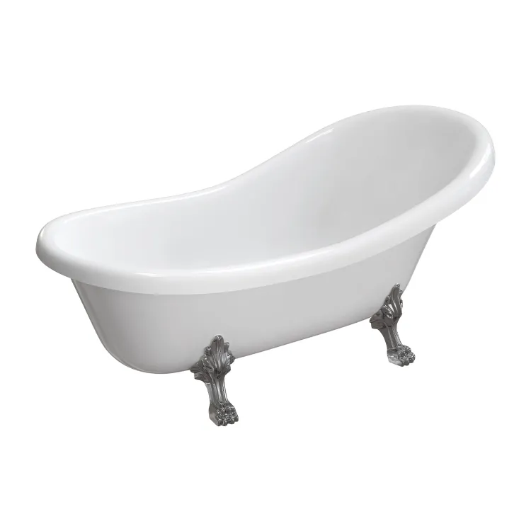 Omnires ATENA COMFORT M+ kompozytowa wanna wolnostojąca, 175 x 82 cm, biały połysk ATENA174BP