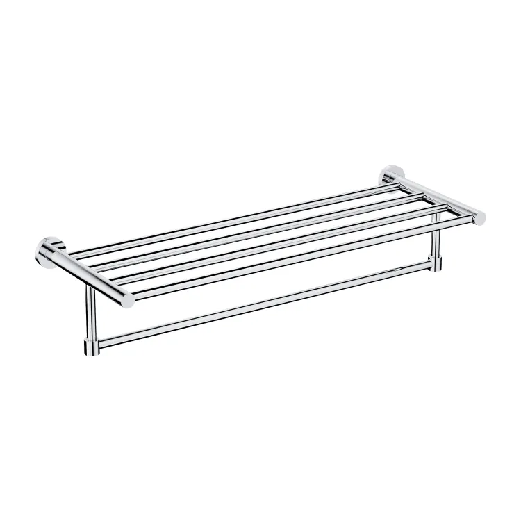 Omnires MODERN PROJECT półka na ręczniki, 60 cm, chrom połysk MP60920CR