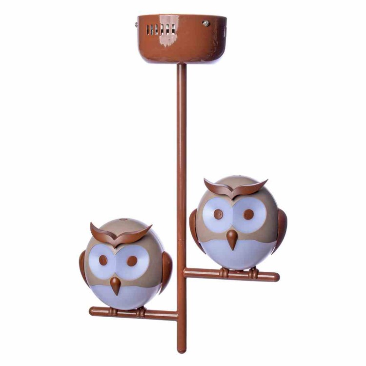 LAMPKA SUFITOWA OWL 2XG9 LED ML244