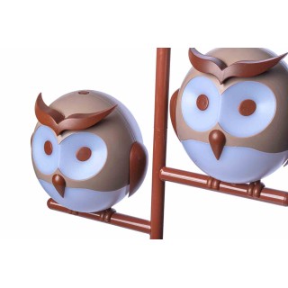 LAMPKA SUFITOWA OWL 2XG9 LED ML244