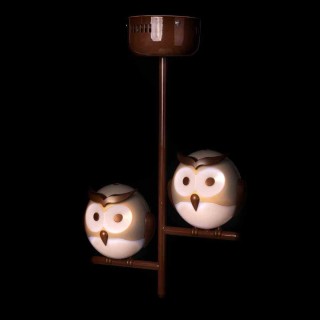 LAMPKA SUFITOWA OWL 2XG9 LED ML244