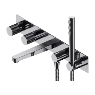 Omnires CONTOUR bateria wannowa 5-otworowa podtynkowa,...