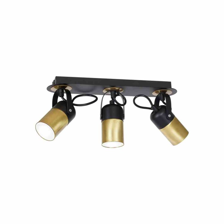 Lampa sufitowa WILSON BLACK 3xGU10 MLP4852