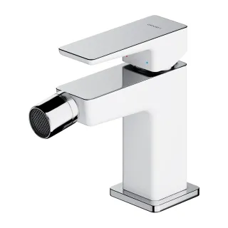 Omnires PARMA bateria bidetowa, chrom/biały połysk PM7420CRB