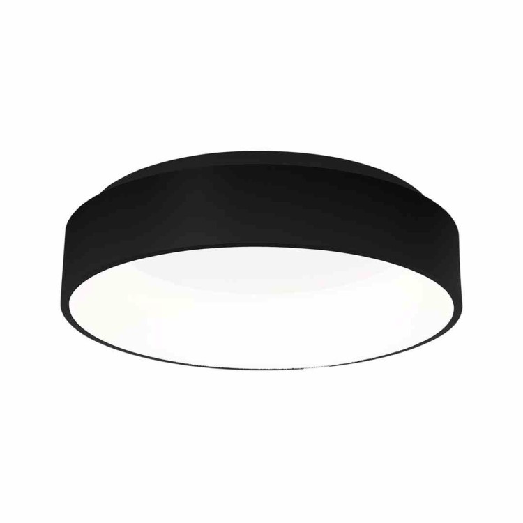 Plafon OHIO BLACK 40W LED 3000K-4000K Ø450mm ML3832