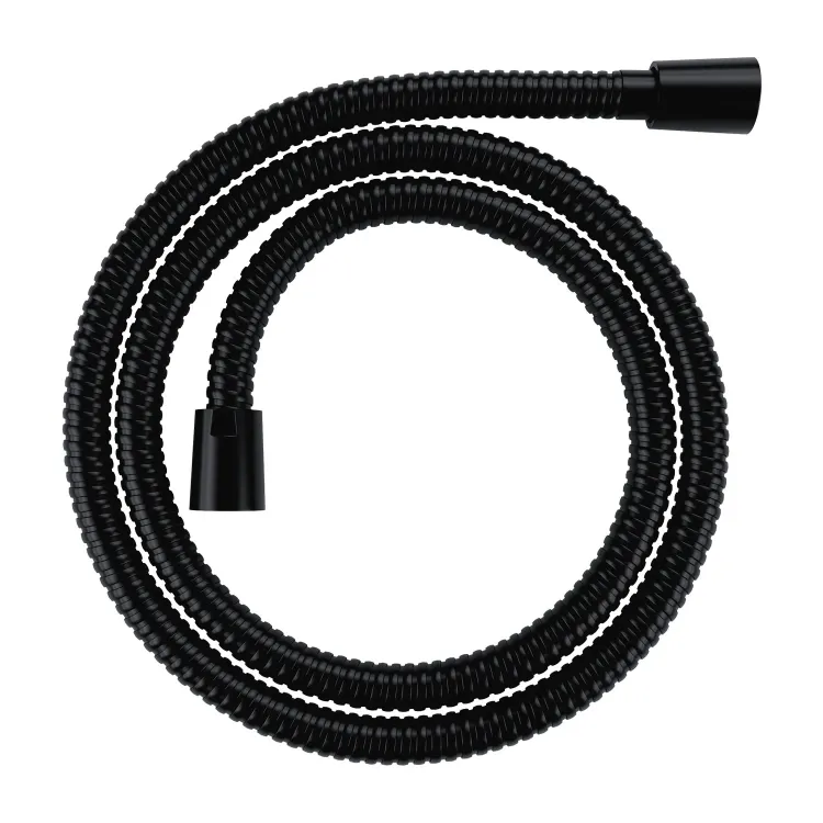 Omnires wąż prysznicowy, 125 cm, czarny mat 022-XBL