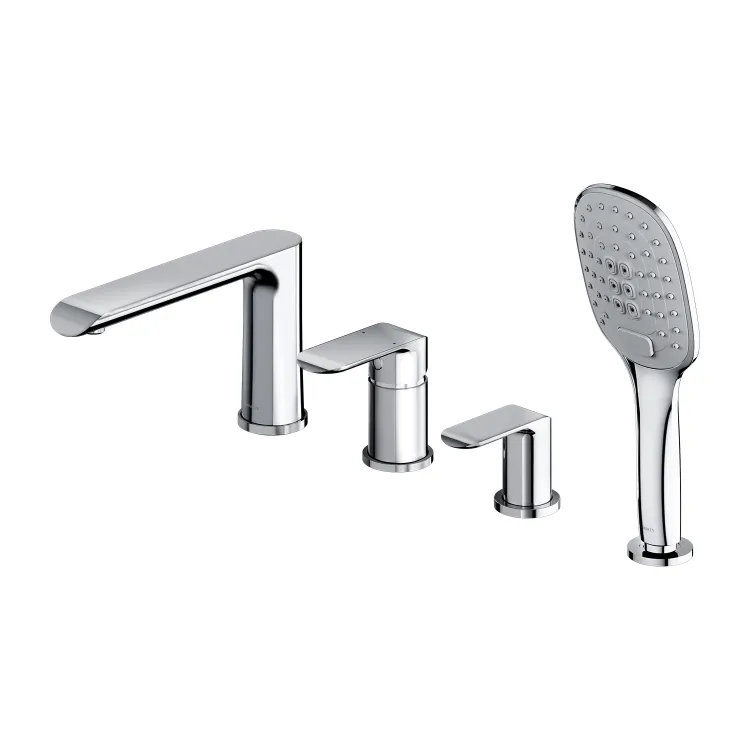 Omnires SACRAMENTO bateria wannowa 4-otworowa, chrom połysk SC2332XCR