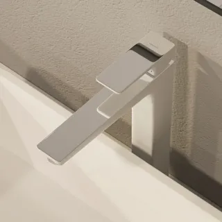 Omnires PARMA bateria umywalkowa wysoka, chrom/biały połysk PM7412CRB