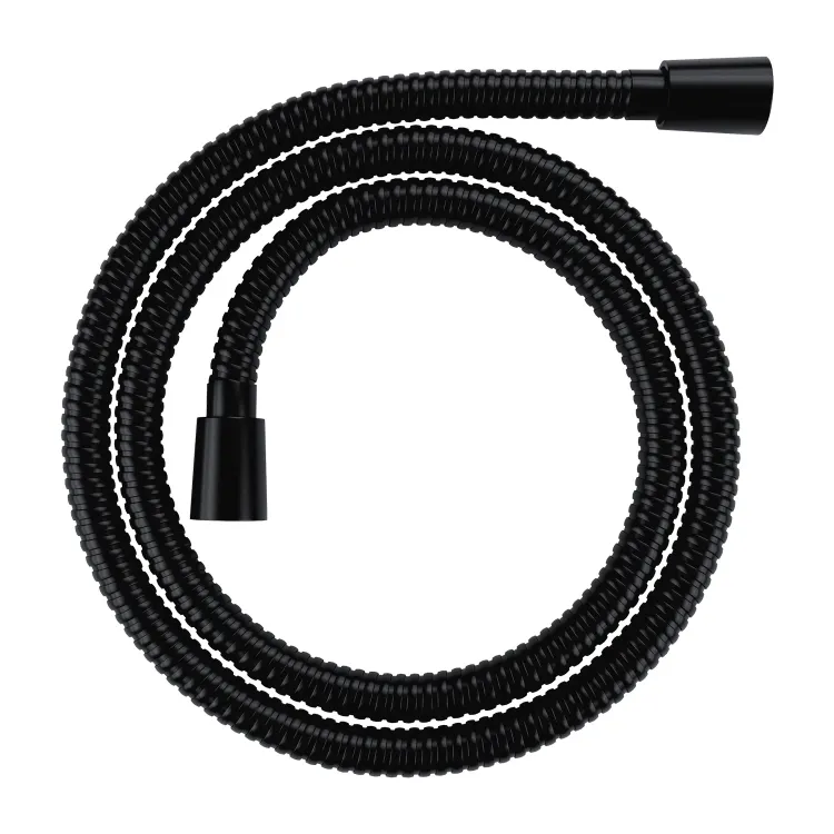 Omnires wąż prysznicowy, 125 cm, czarny półmat 022-BL
