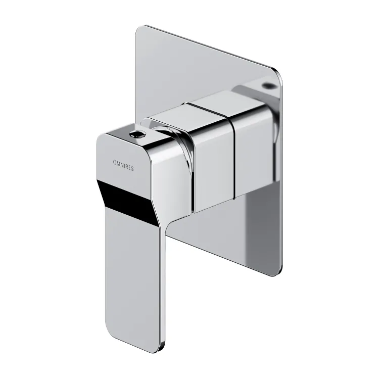 Omnires SLIDE bateria prysznicowa 1-wyjściowa podtynkowa, chrom połysk SL7745CR