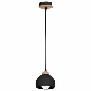 Lampa wisząca DAMA BLACK 1xE27 MLP6540