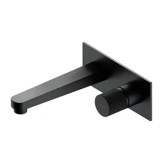 Omnires CONTOUR bateria umywalkowa podtynkowa, antracyt...