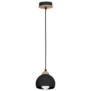 Lampa wisząca DAMA BLACK 1xE27 MLP6540