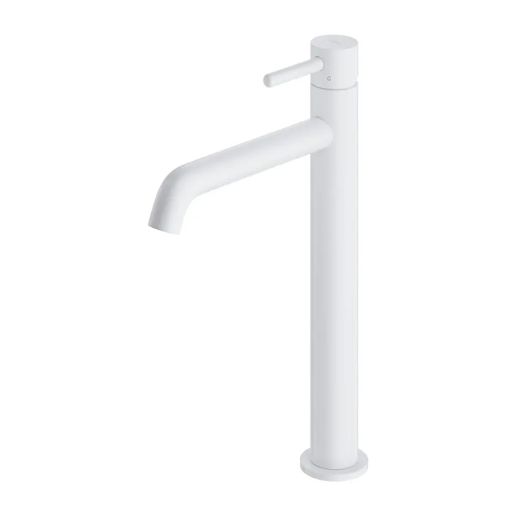 Omnires Y bateria umywalkowa wysoka, 31 cm (głowica 25 mm), biały mat Y1212WM