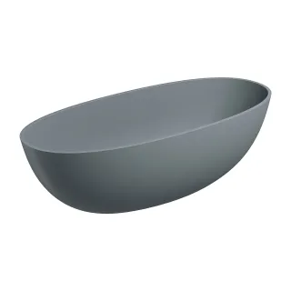 Omnires SHELL M+ wanna wolnostojąca, 175 x 78 cm, ash...