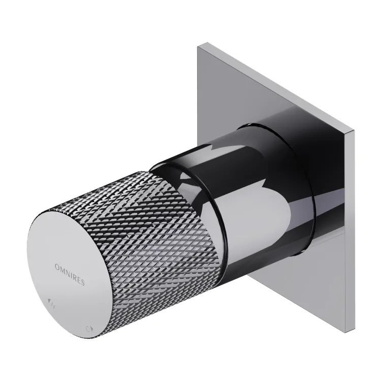 Omnires CONTOUR bateria prysznicowa 1-wyjściowa podtynkowa, chrom połysk CT8045CR